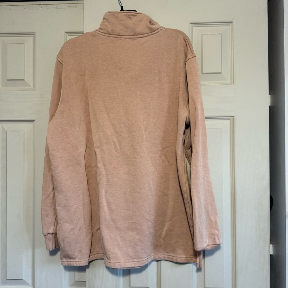 Discount Diva Boutique Quarter-Zip Pullover side slits XL - Picture 4 of 4